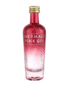 mermaid pink gin miniature