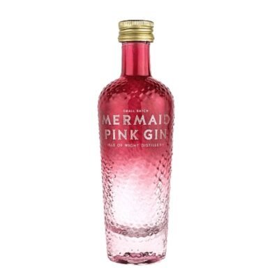 mermaid pink gin miniature