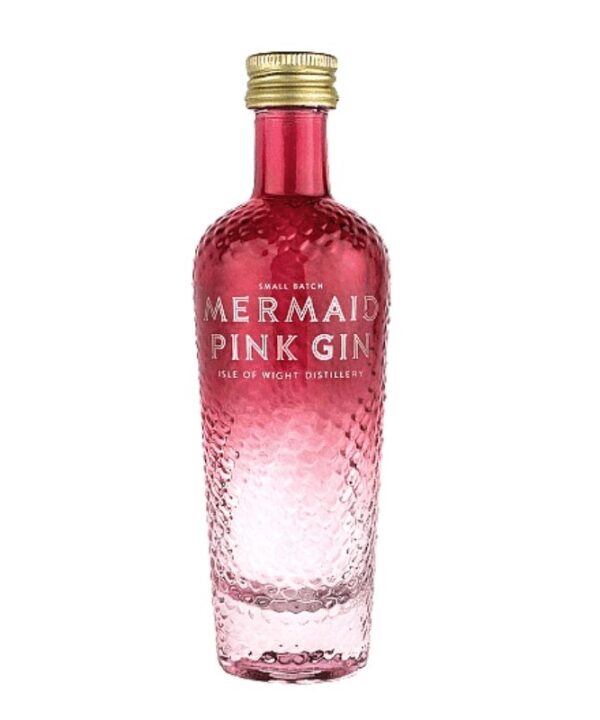 mermaid pink gin miniature