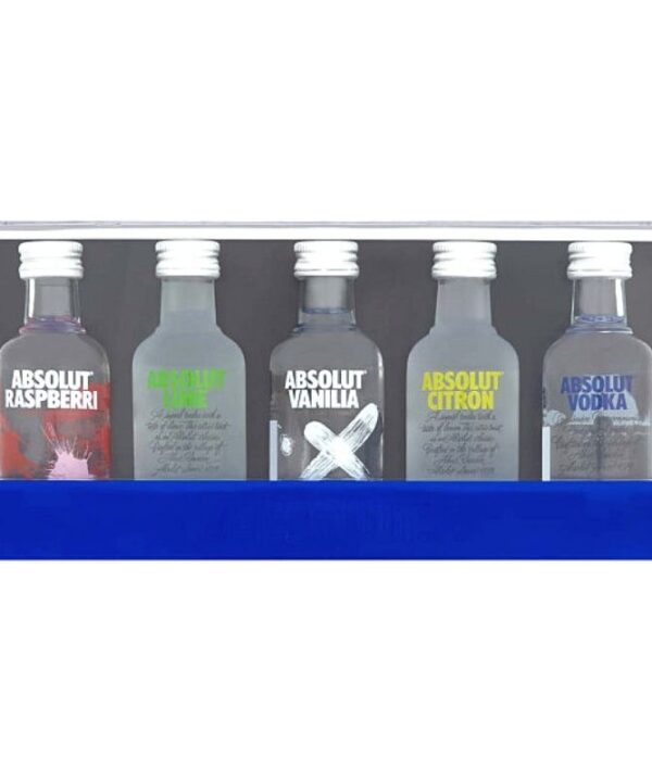 absolut vodka gift set 5x5cl
