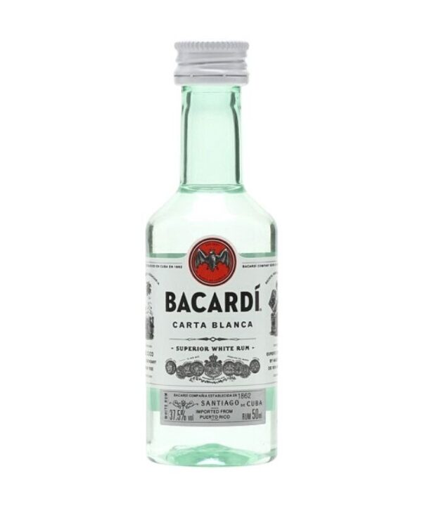 bacardi miniatures