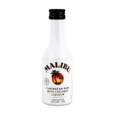 mini malibu bottle