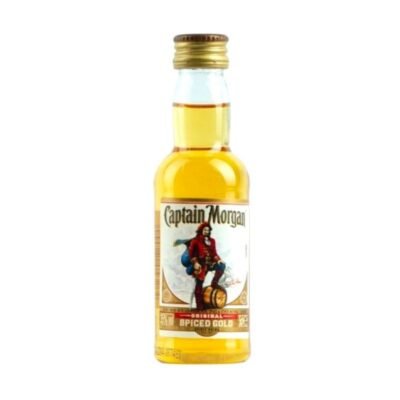 captain morgan spiced rum miniatures