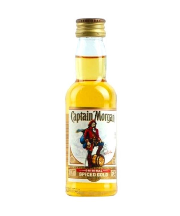 captain morgan spiced rum miniatures