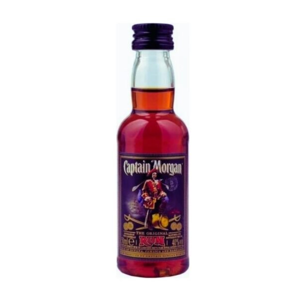Captain Morgan Dark Rum Miniatures