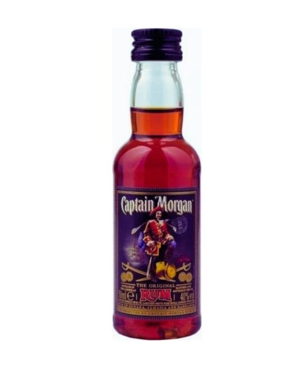 Captain Morgan Dark Rum Miniatures